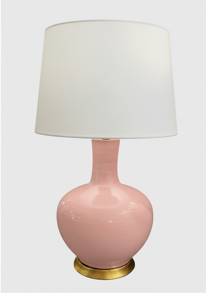 Barclay Butera Vase Lamp - Rustic Pink