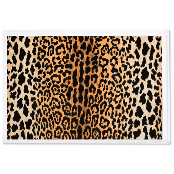 Leopard Print Vanity Tray
