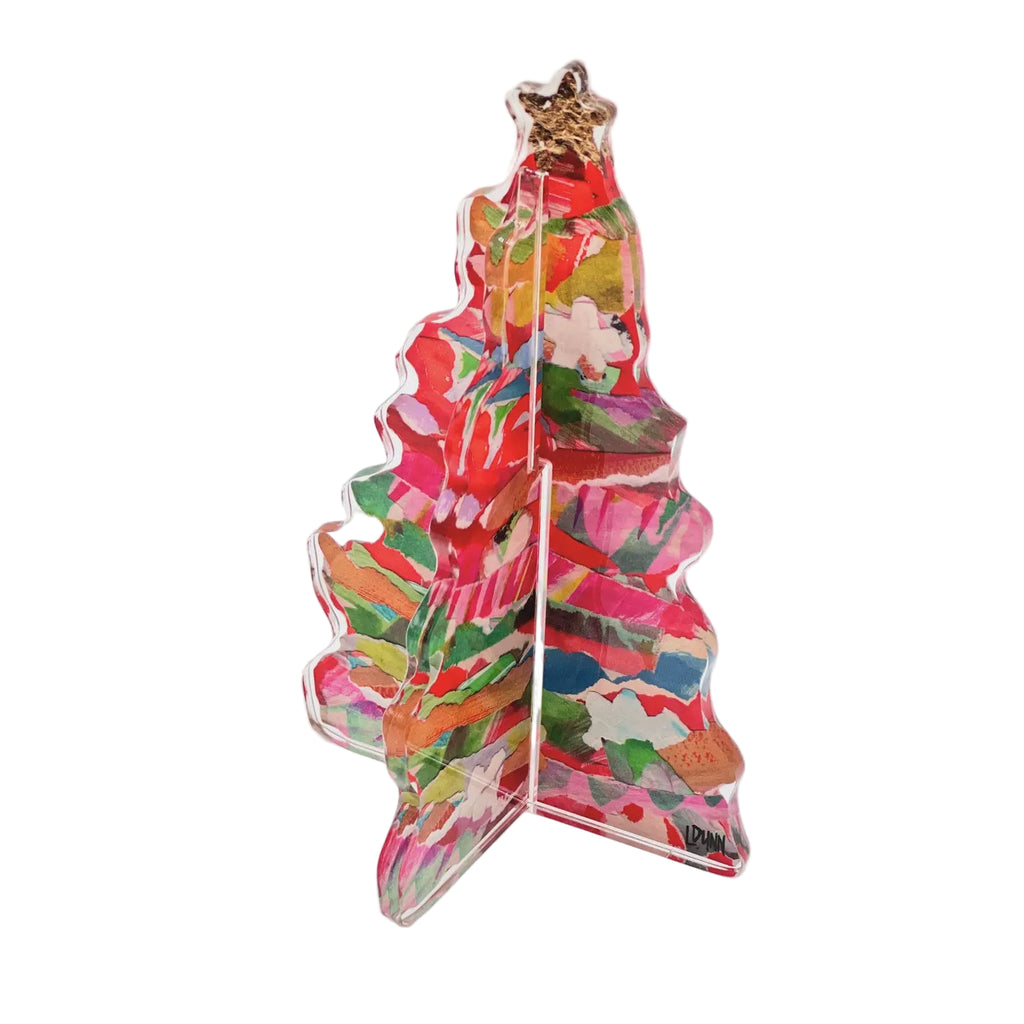 Adorned Christmas Tree/Red