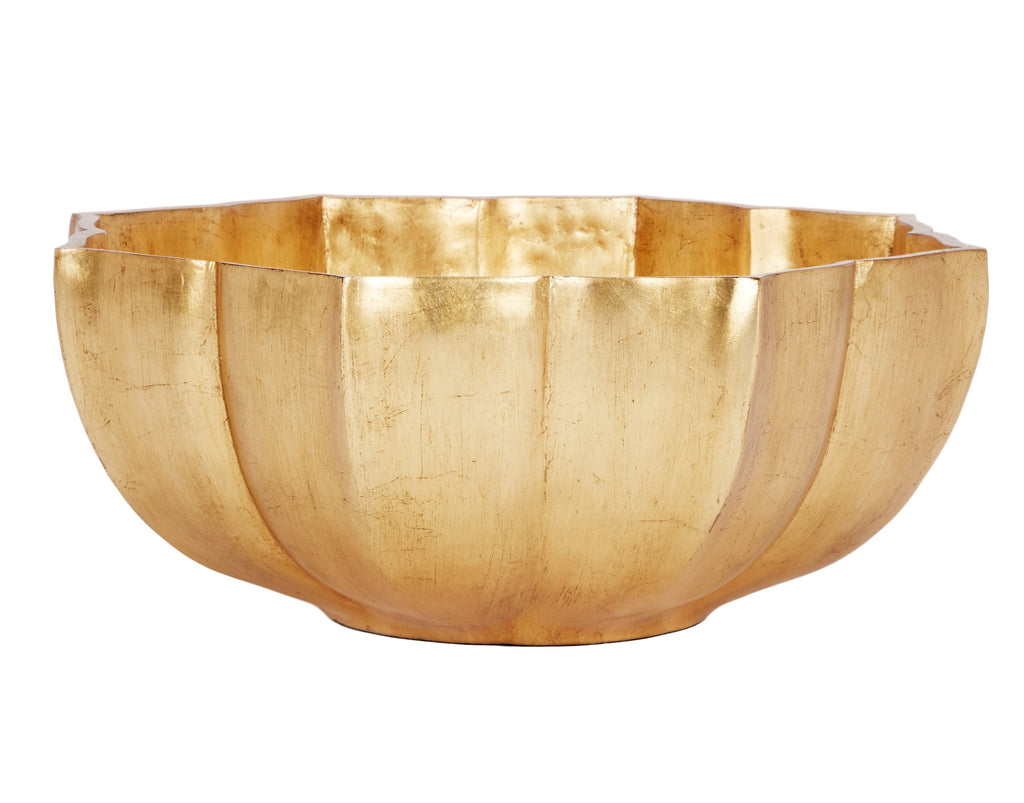 Breanne Gold Leaf Bowl