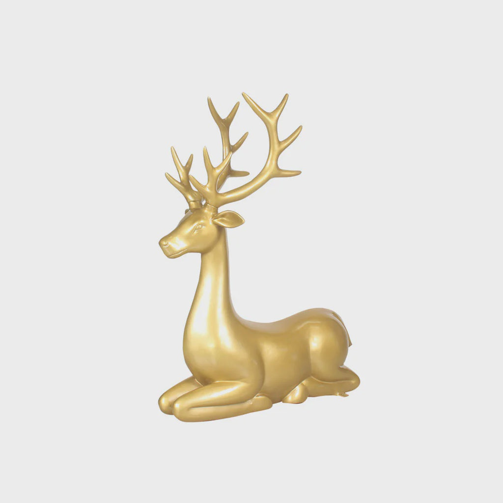 Gold Reindeer