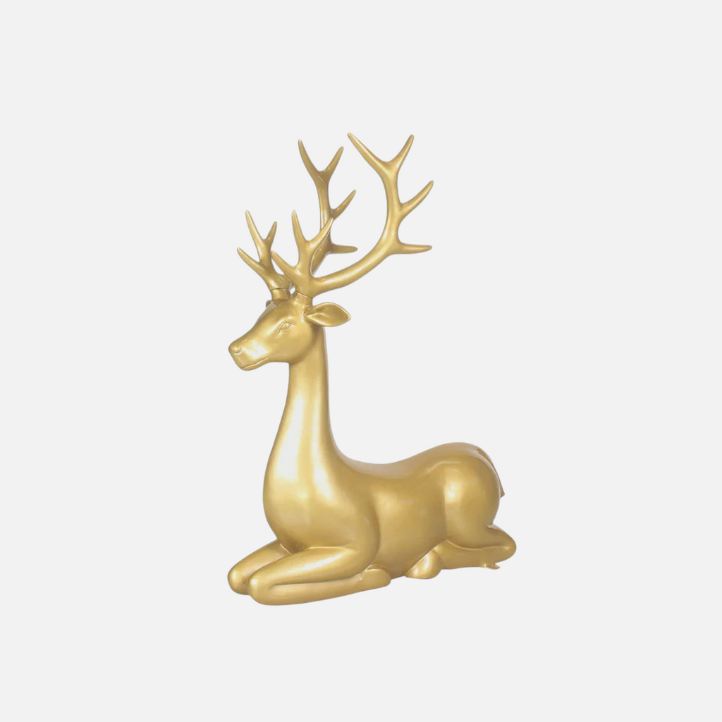 Gold Reindeer