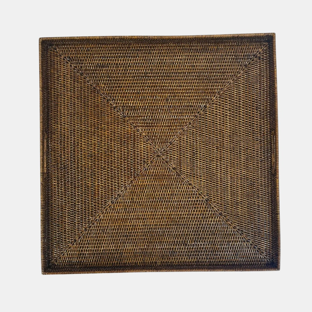Brown Square Tray/Large