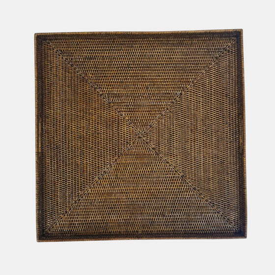 Brown Square Tray/Large