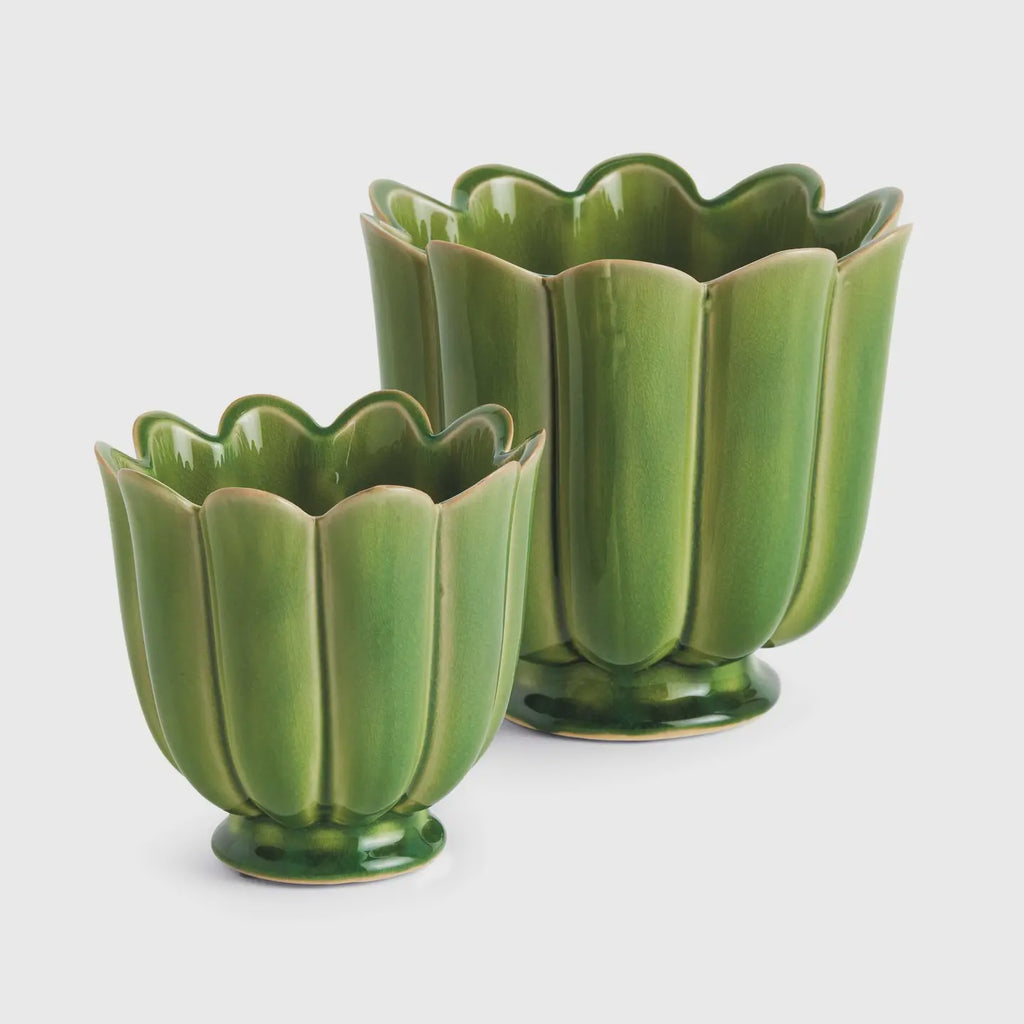 Freya Pot, Large/Green