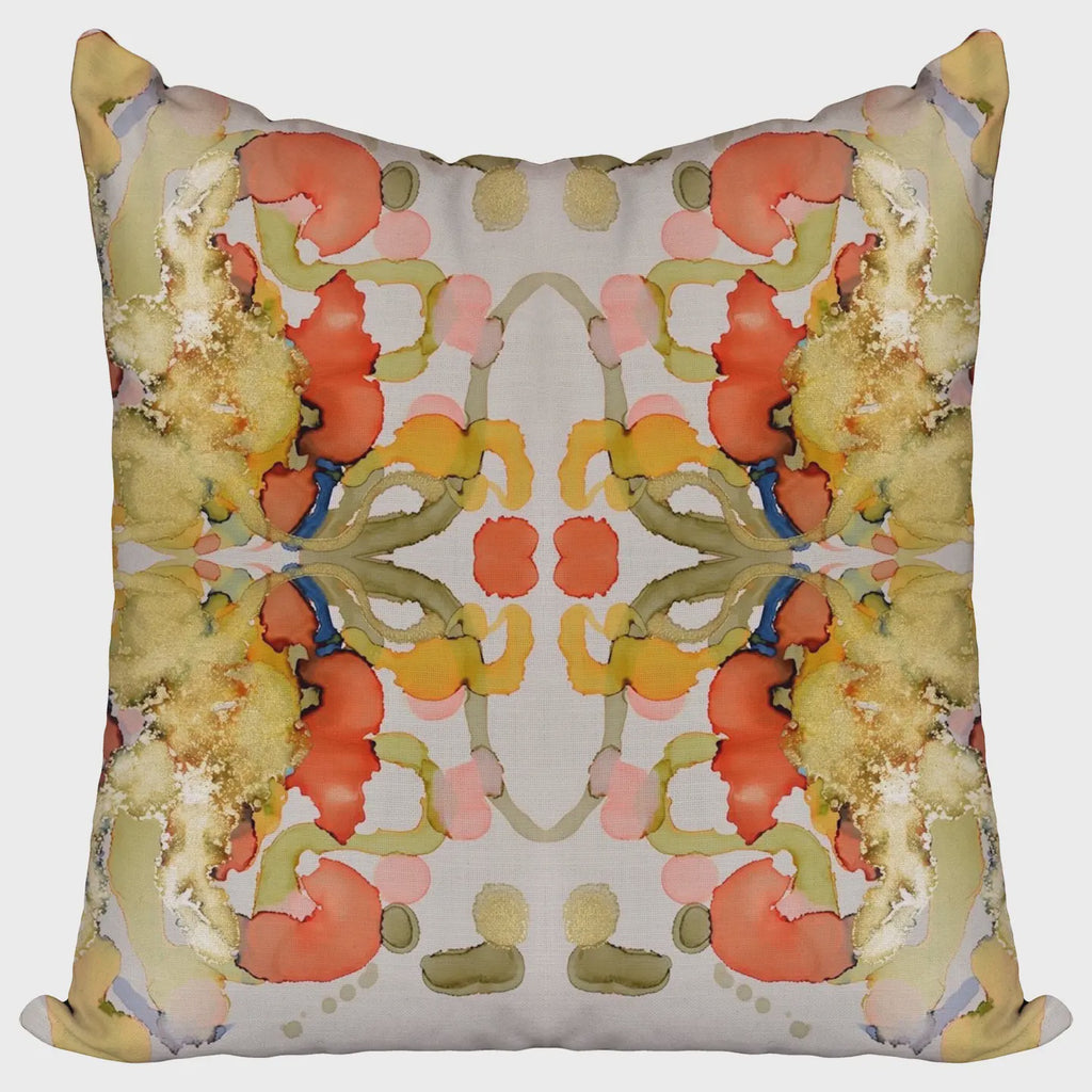 Citrus & Melon Pillow/22" x 22"