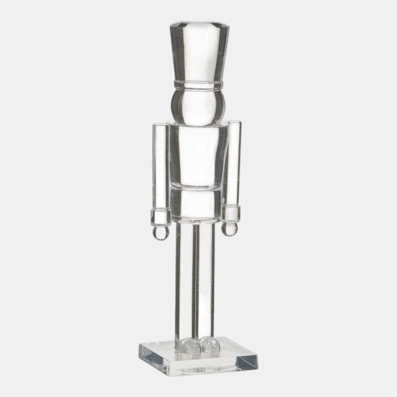 10" Clear Nutcracker