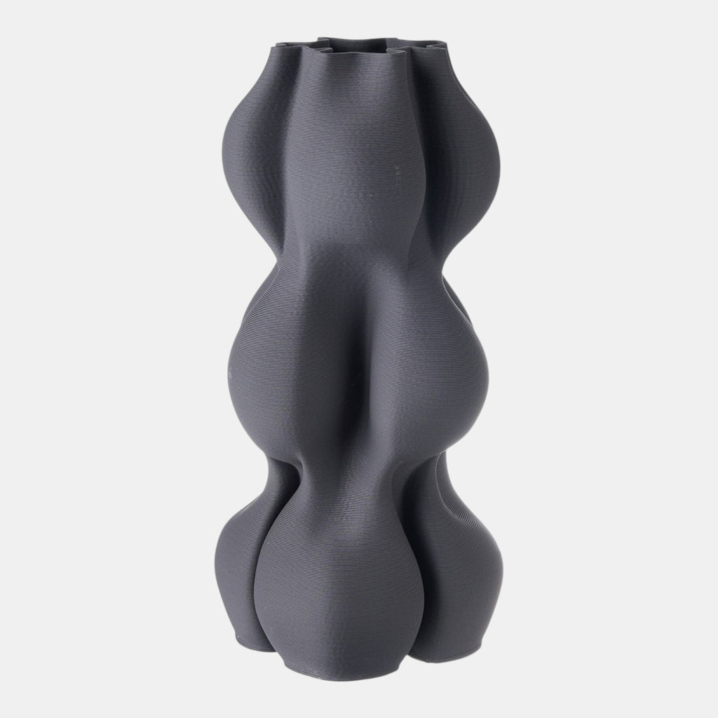 Black Ceramic Black Vase