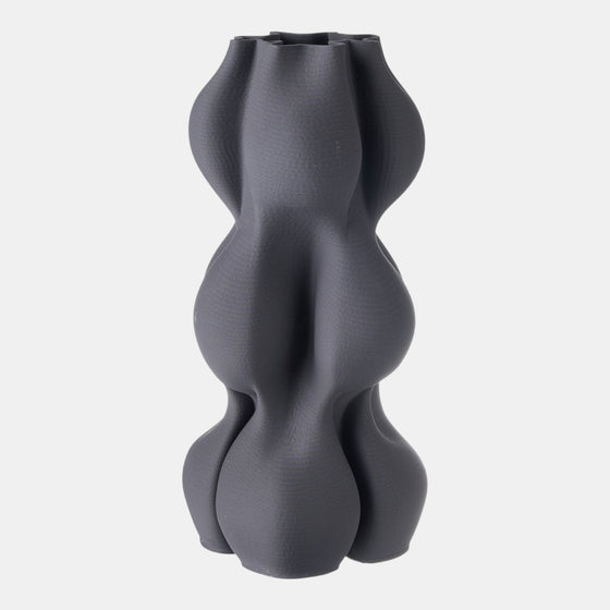 Black Ceramic Black Vase