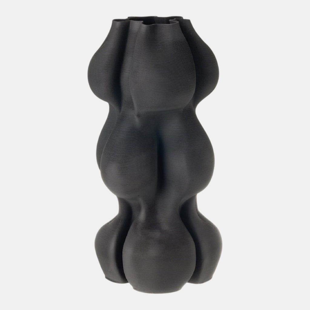 Black Ceramic Vase Sm