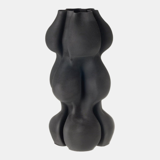 Black Ceramic Vase Sm