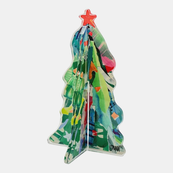 Adorned Christmas Tree/Dk. Green