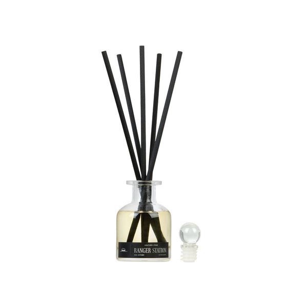 Leather + Pine Reed Diffuser, Ranger Station