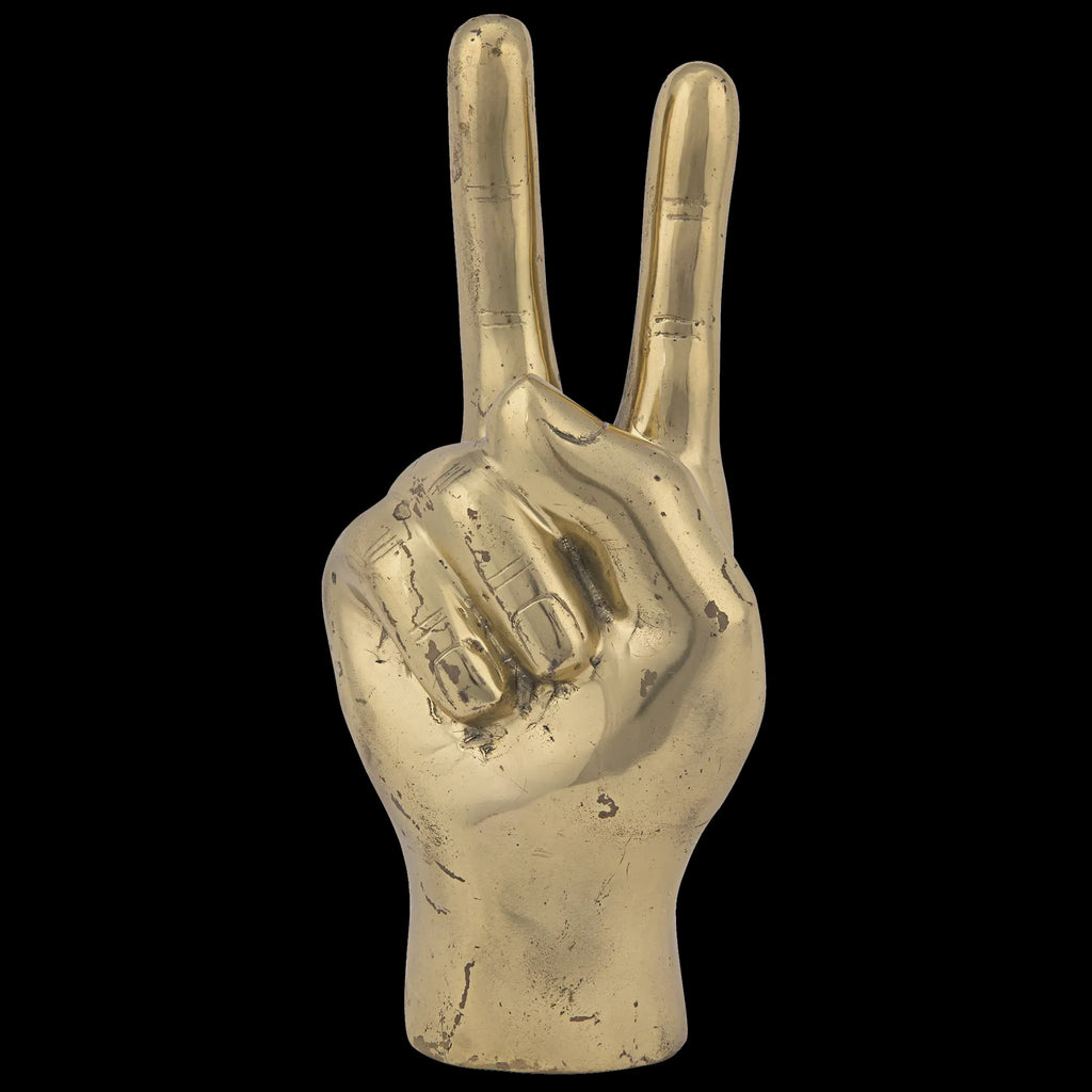 Peace Sign, Brass