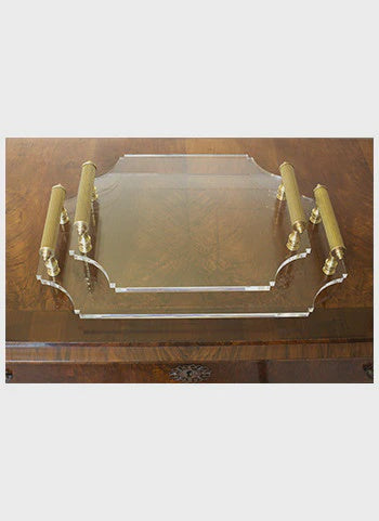 Clear Acrylic Small Tray