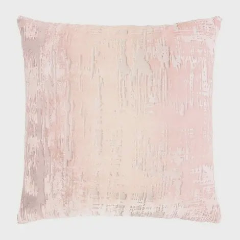 Brushstroke Blush Velvet Pillow/22"