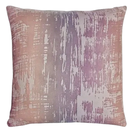Brushstroke Opal Velvet Pillow/22"