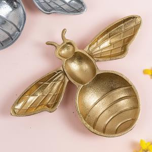 Gilded Bee Tray