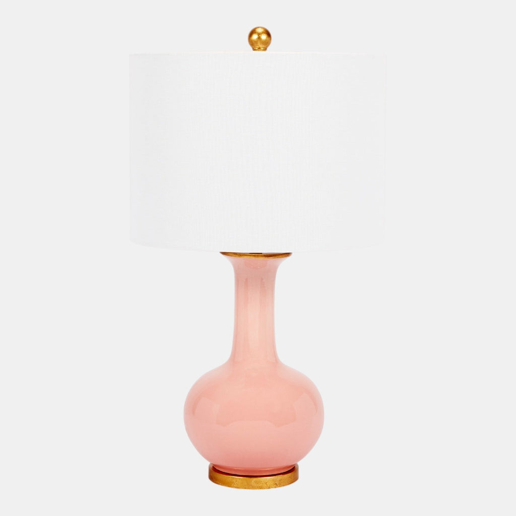 Nela Ceramic Table Lamp, Blush