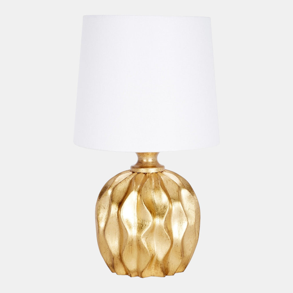 Oscar Mini Lamp, Gold Leaf