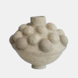 Paper Mache Bubble Vase
