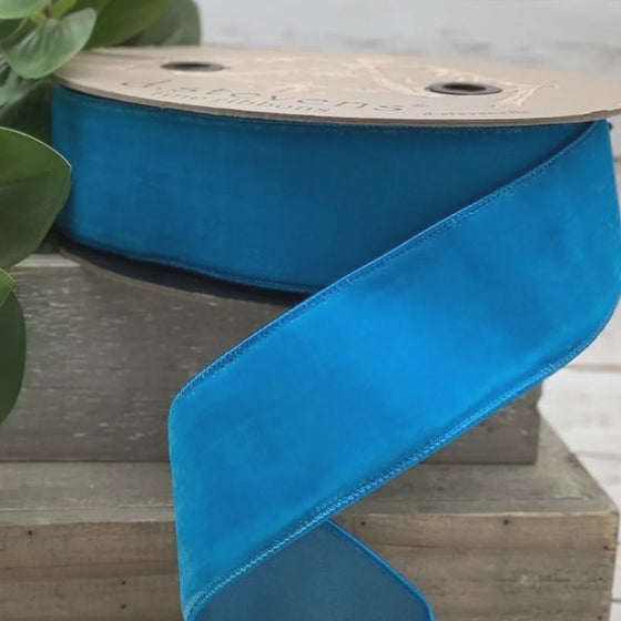 Lush Velvet Blue Ocean,  2.5"