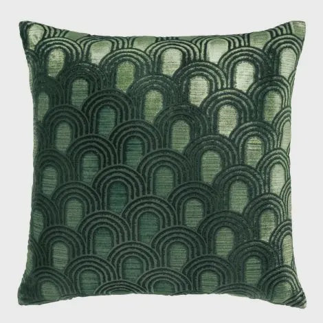 Endless Basil Velvet Pillow/22"