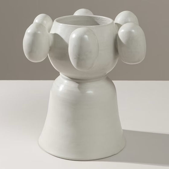 Azil Tadelakt Footed Bowl - Small