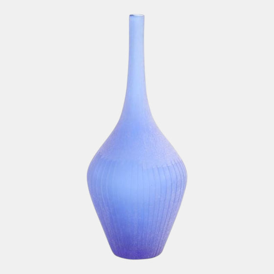 Cobalt Blue Glass Vase, Large
