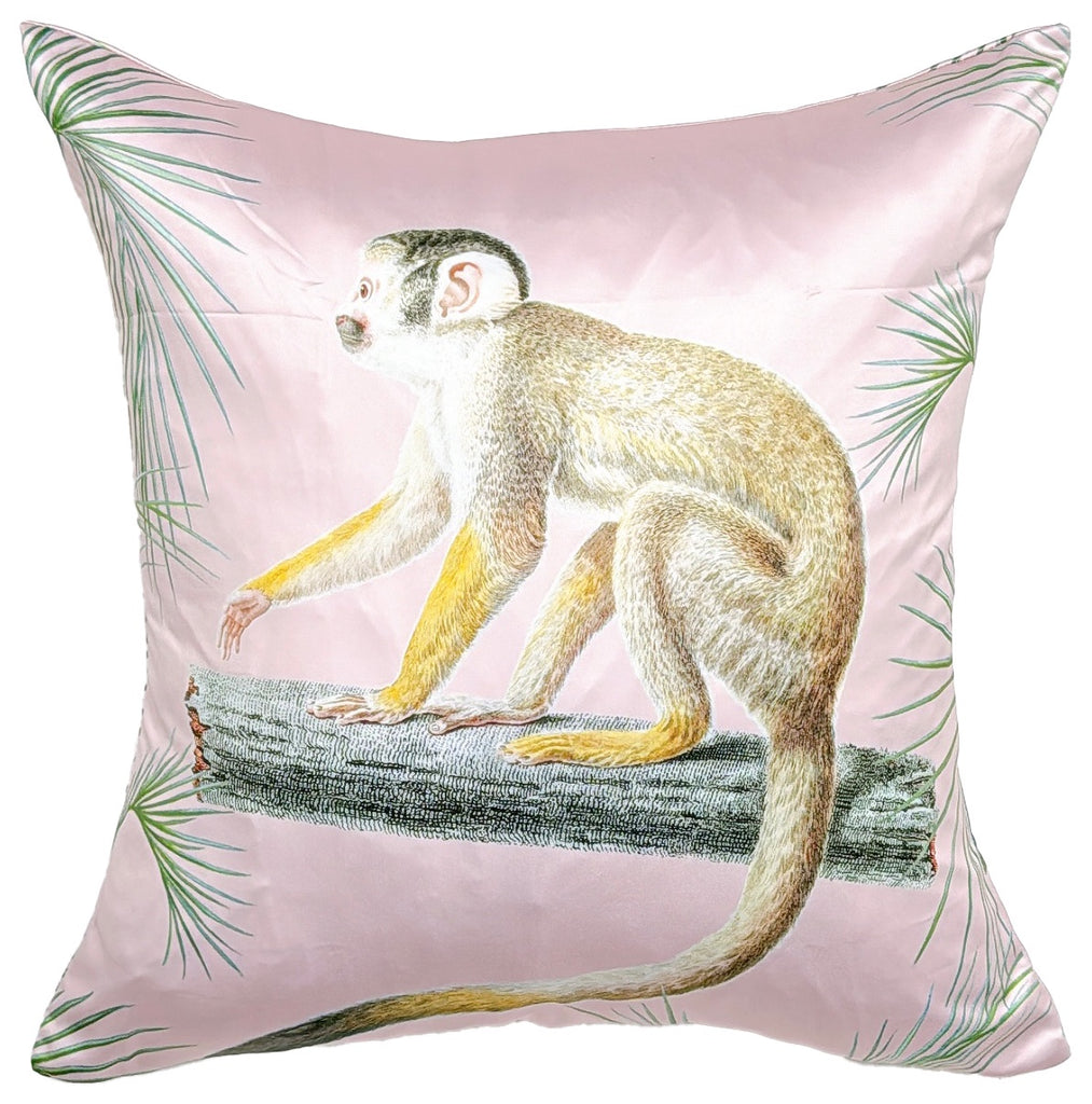 Monkey Pink Pillow/B