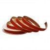 1" Wired Velvet Ribbon w/Metallic Edge/Red