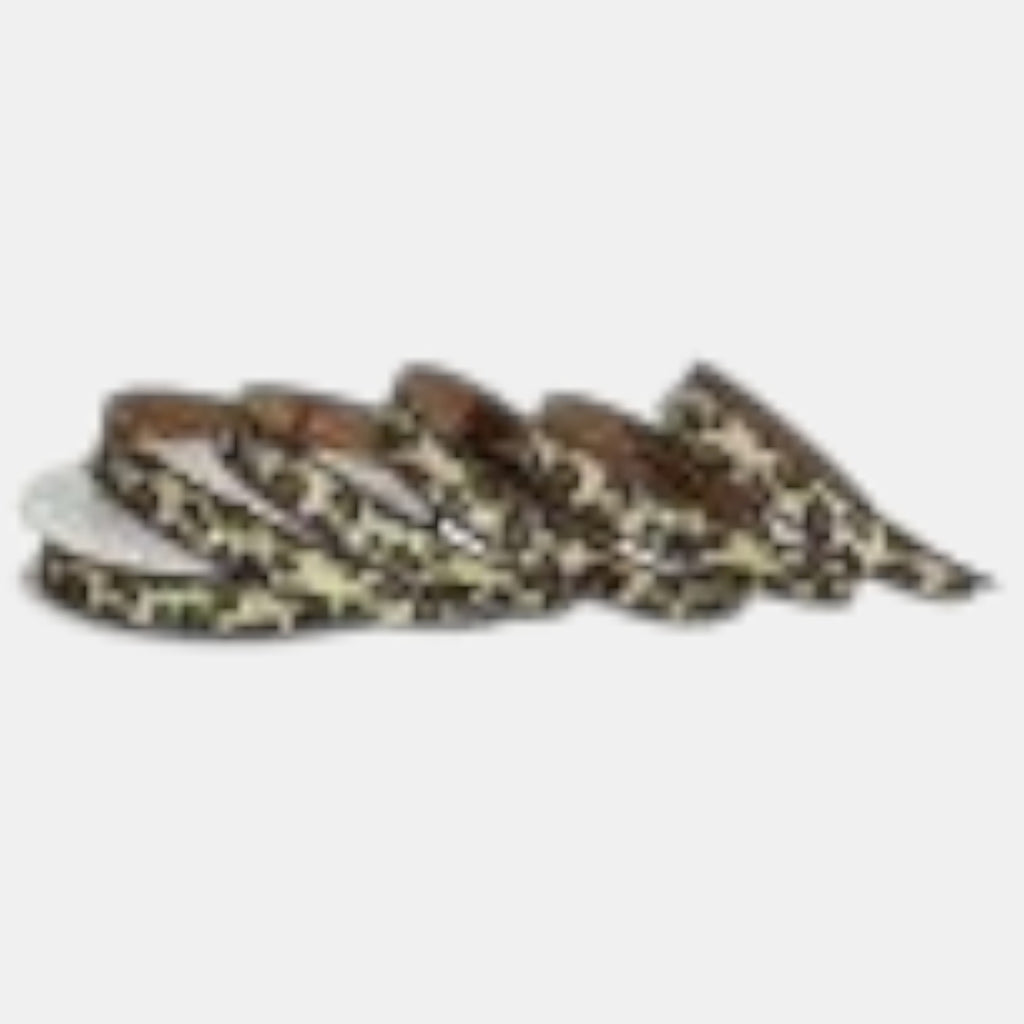 1" Safari Ribbon/Beige & Brown