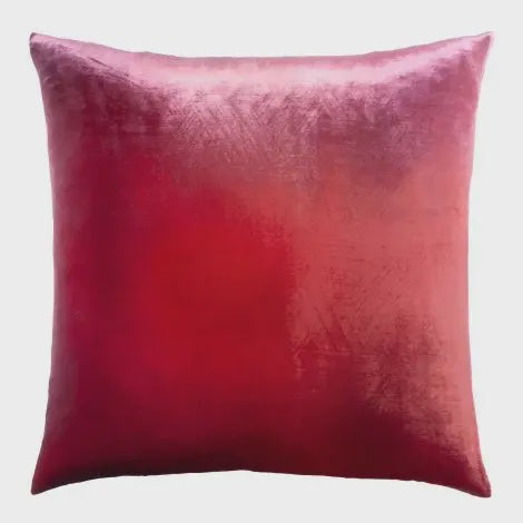 Ombre Boysenberry Velvet Pillow/22"