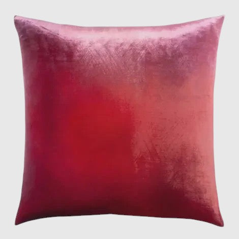 Ombre Boysenberry Velvet Pillow/22"