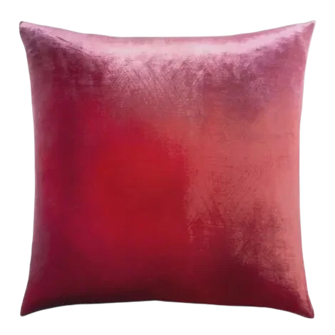Ombre Boysenberry Velvet Pillow/22"