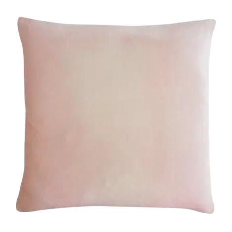 Ombre Blush Velvet Pillow/22"