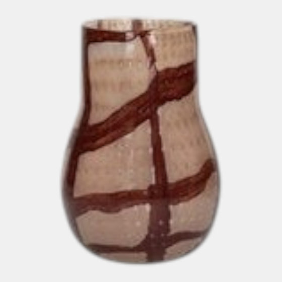 Anima Burgundy Vase/7"