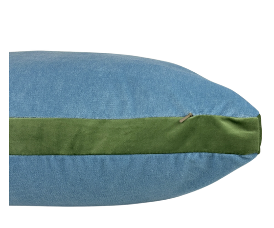 Eloise Pillow-Blue/Lima