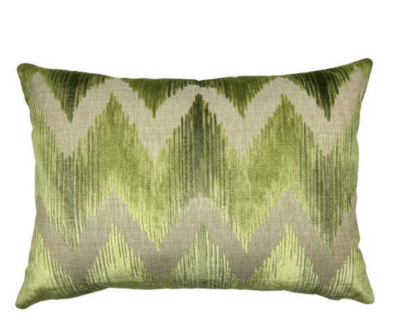 Mary Pillow-Green/Tan