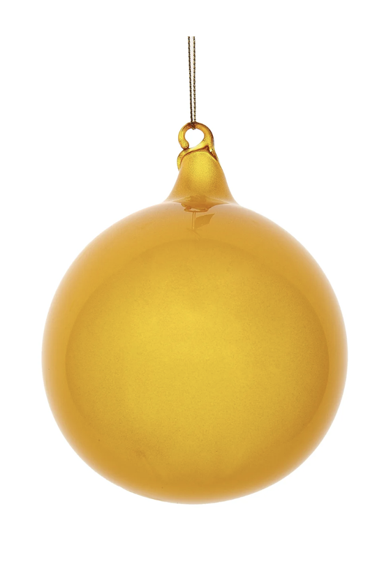 Yellow Glitter Gum Ball/120mm