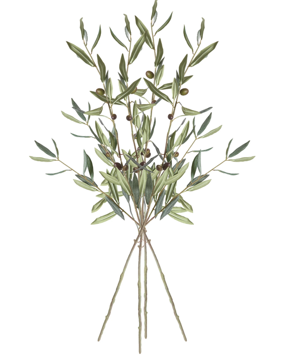 Olive Stems with Olives/32", Bundle of 2