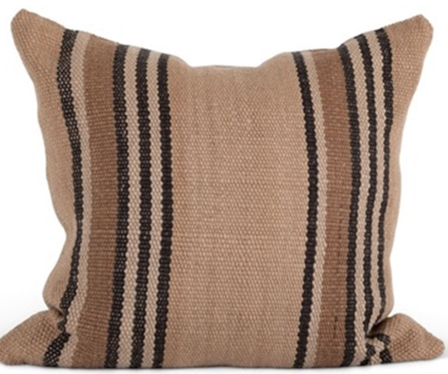 Makun Pillow/bark/black/26"