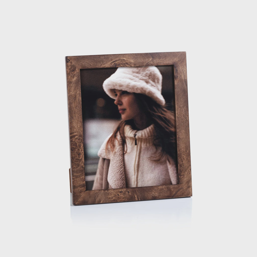 Rosso Burl Wood Frame/8x10