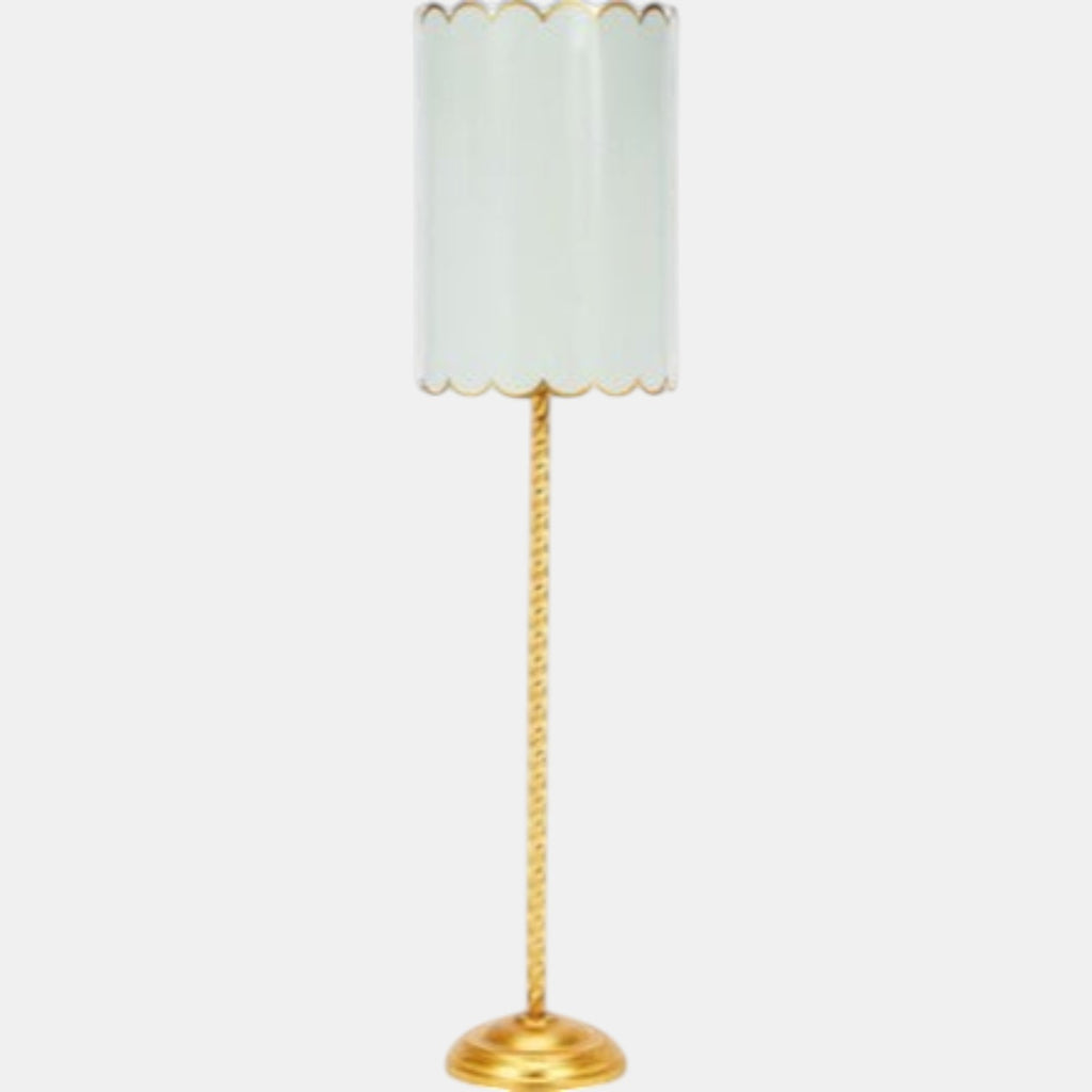 Alys Gold Twist Buffet Lamp