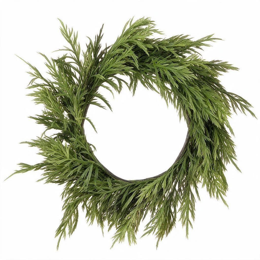 24"  Norfolk Pine Wreath