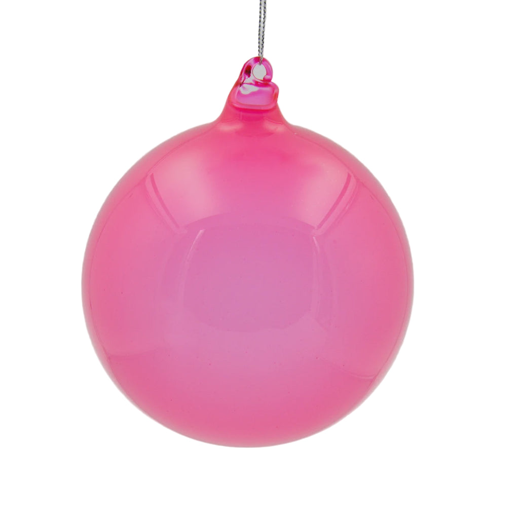 Cherry Pink Bubblegum Ornament