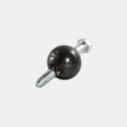 Citrine Home Screw Ball featuring a dark spherical knob attached to a silver metal threaded bolt