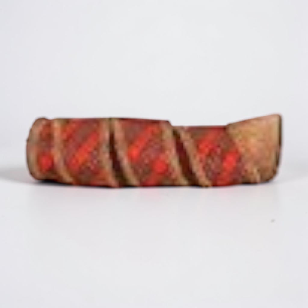 Citrine Home 4-inch wide red and brown tartan plaid wired ribbon with a bias trim edge for decorative crafting