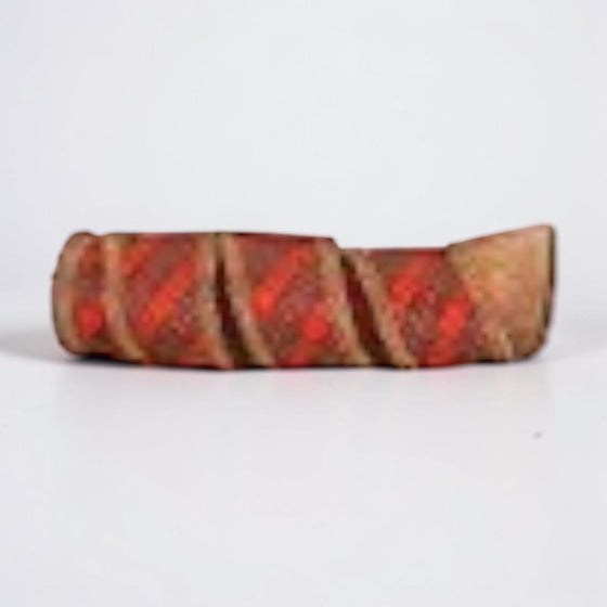 Citrine Home 4-inch wide red and brown tartan plaid wired ribbon with a bias trim edge for decorative crafting
