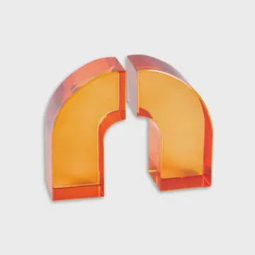 Archer Orange Bookends